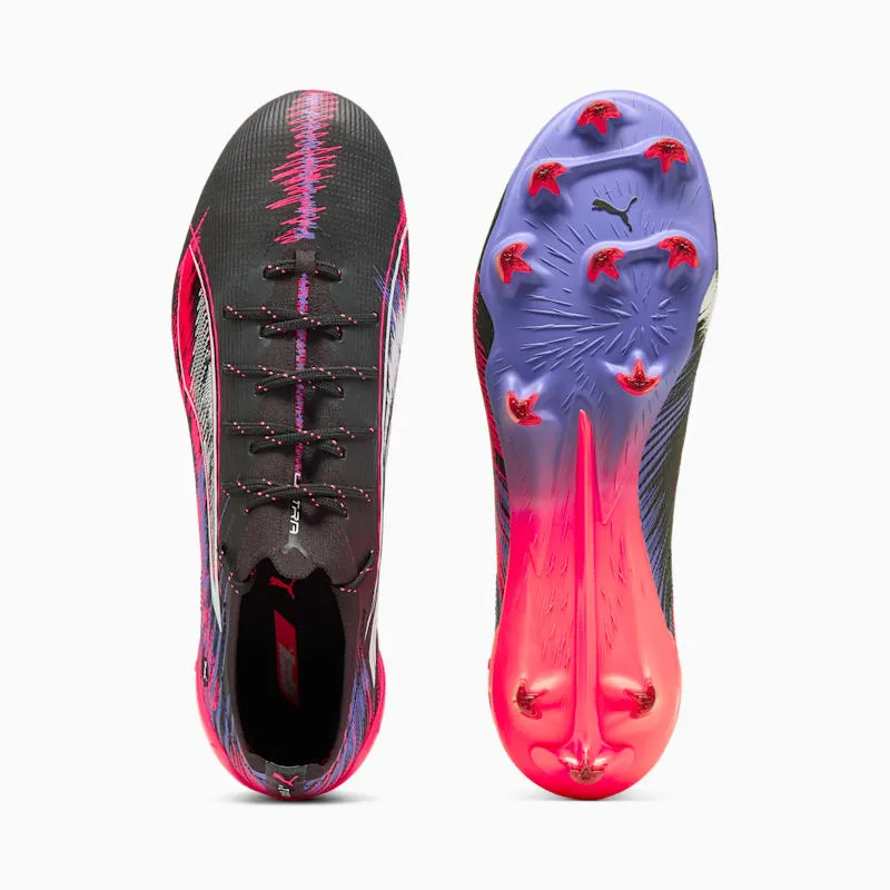 Puma Ultra 5 Ultimate F1 FG “Black/Pink/Purple” (108066-01)