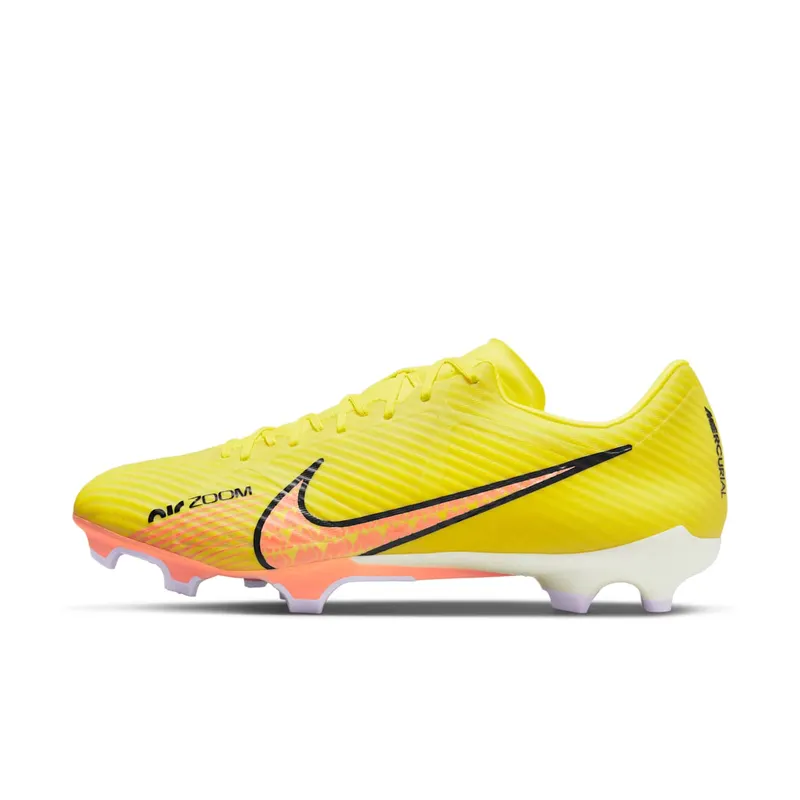 Nike Zoom Vapor 15 Academy FG/MG Yellow Strike Sunset Glow (DJ5631-780)
