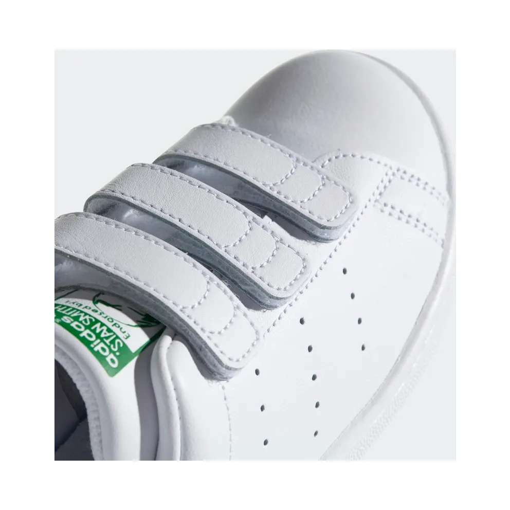 Adidas Stan Smith CF Velcro PS ‘White Green’ Running White Ftw / Running White / Fairway (M20607)