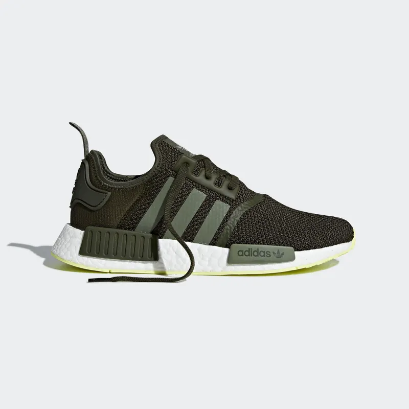 adidas NMD R1 Night Cargo Base Green Night Cargo/Base Green/Semi Frozen Yellow (CQ2414)