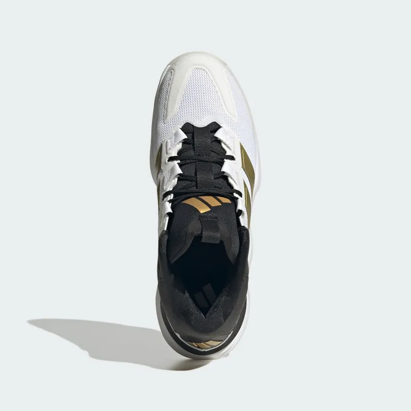 Adidas Court Stabil Indoor Cloud White / Gold Metallic / Core Black (KK1949)