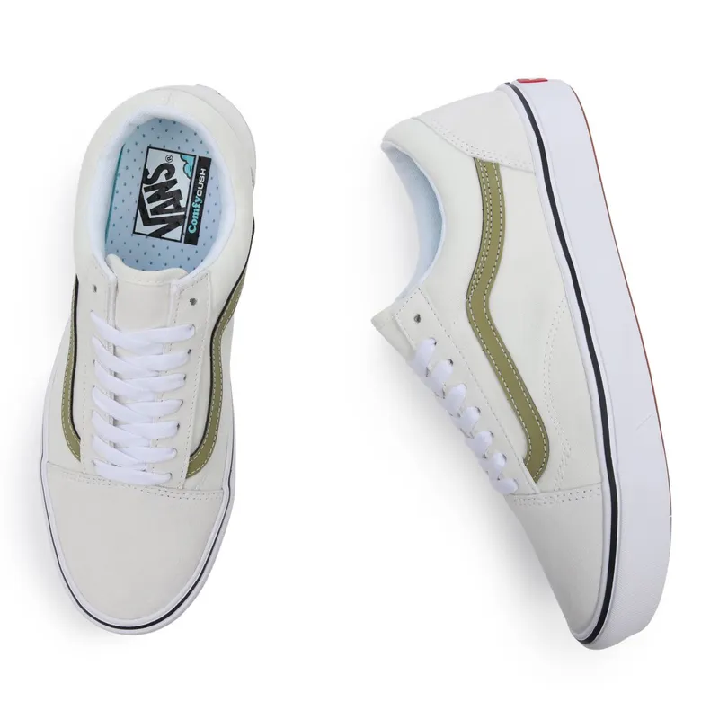 VANS Basics Comfycush Old Skool Shoes White (VN0A5DYCB1N)