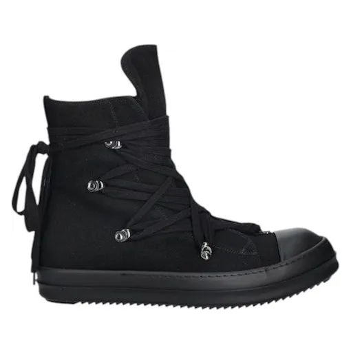 Rick Owens DRKSHDW Megalace Sneaks Black (DU02E7809 DOW1)