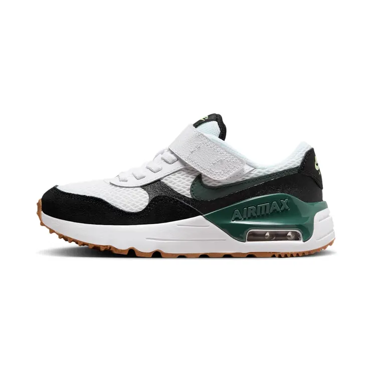 Nike Air Max SYSTM “White / Black / Barely Volt / Vintage Green” (DQ0285-115)