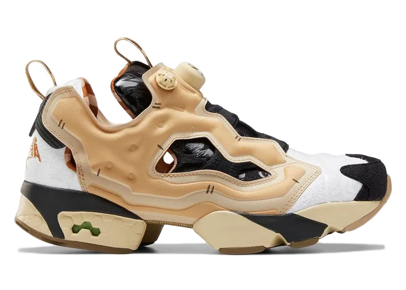 Reebok Instapump Fury Kung Fu Panda Tan/White/Black (Other Brands Reebok)