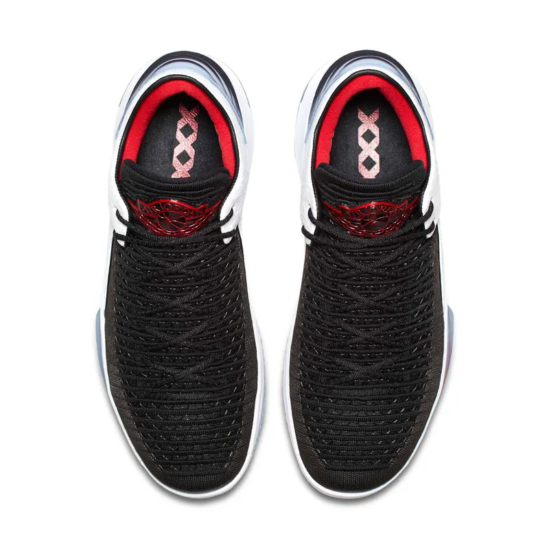 Air Jordan 32 XXXII AJ Low Dunk Contest Black University Red White (AA1256-002)