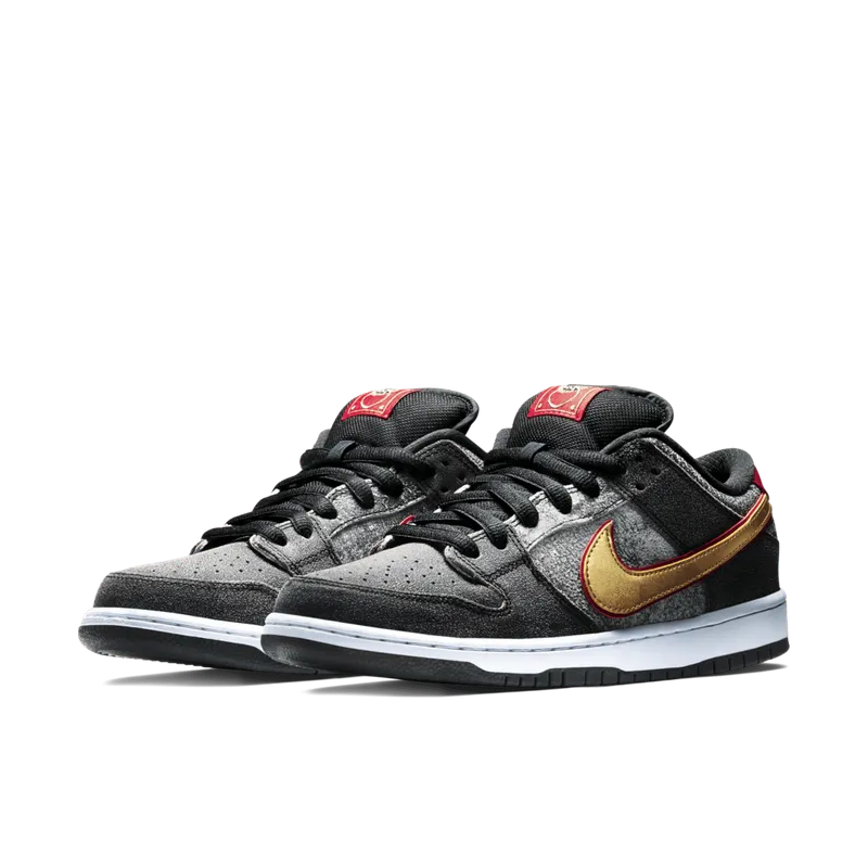 Nike Dunk SB Low Beijing Metallic Gold Black/Metallic Gold-Unvrsty Rd (504750-077)