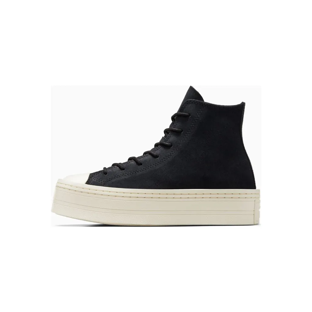 Converse Chuck Taylor All Star Modern Lift Platform Mono Suede Black/black/egret