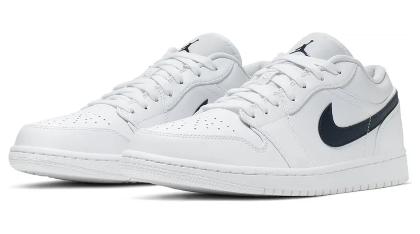 Jordan 1 Low White Obsidian (553558-114)
