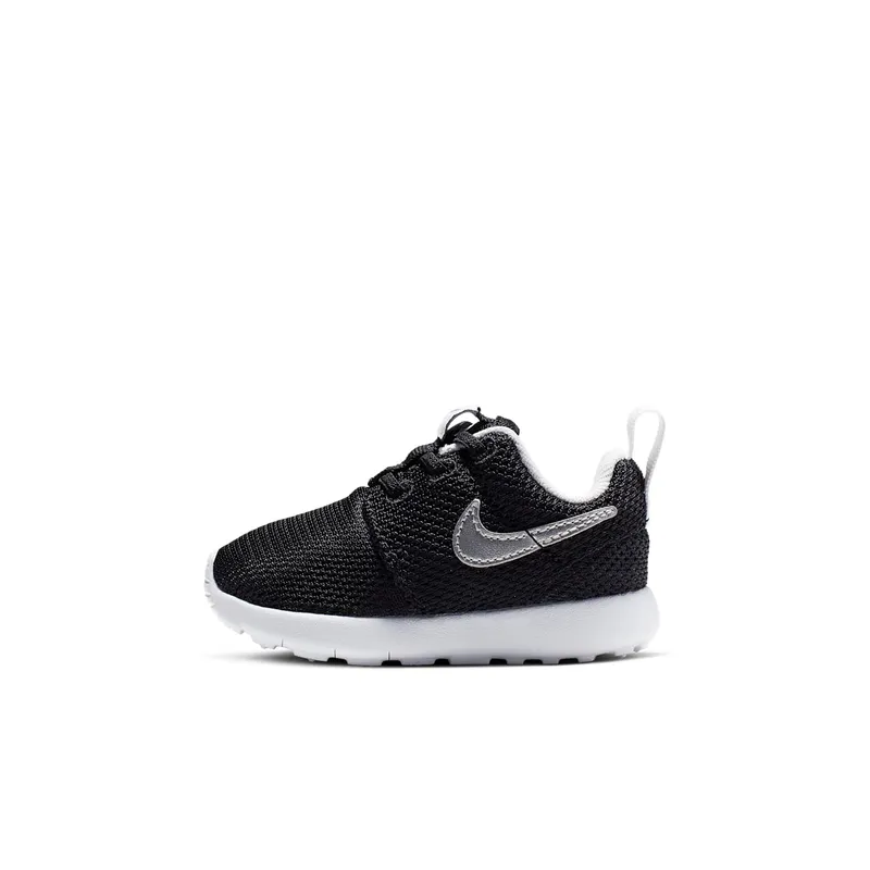 Nike Roshe One (TDV) “Black / White / Metallic Silver” (749430-021)