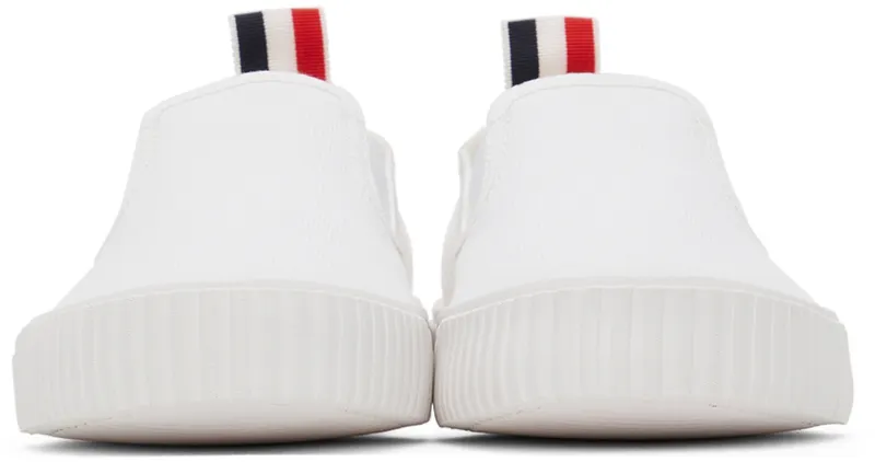 Thom Browne White Slip-On Heritage (FFF074A-01588)