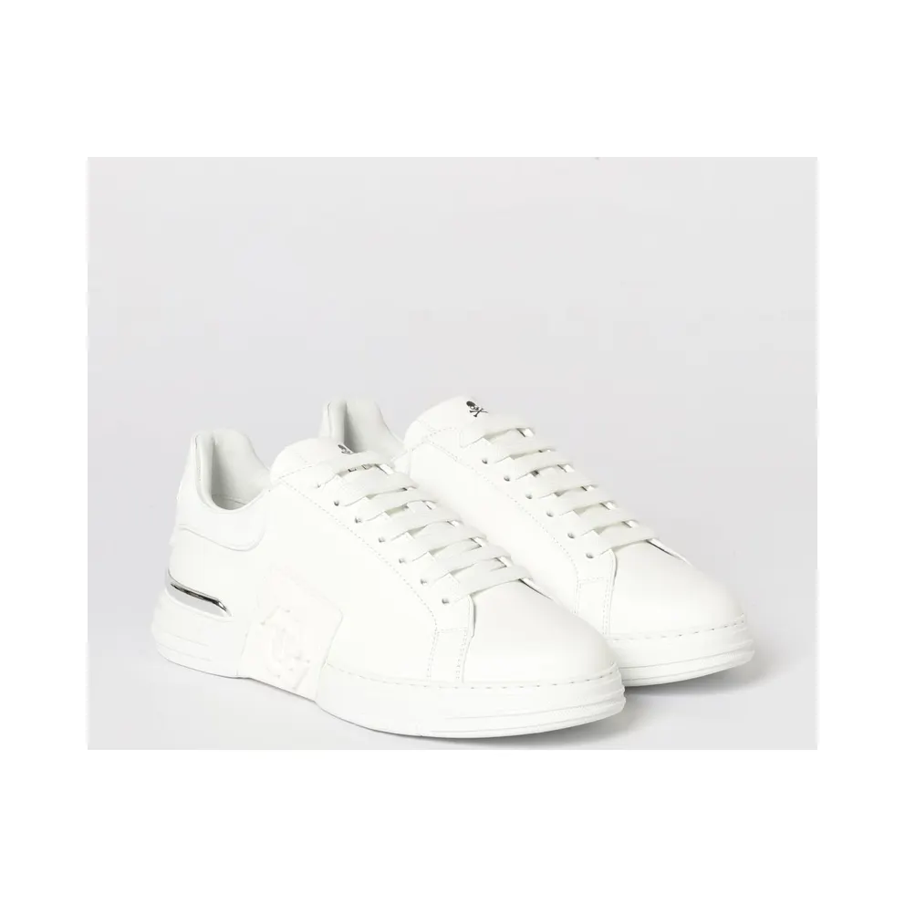 Philipp plein Phantom Kick$ Leather White (SAFSUSC0904PLE005N01)