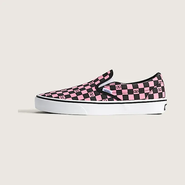 Vans Classic Slip-On Valentino Garavani Checkerboard Pink (VN000XW46X7)