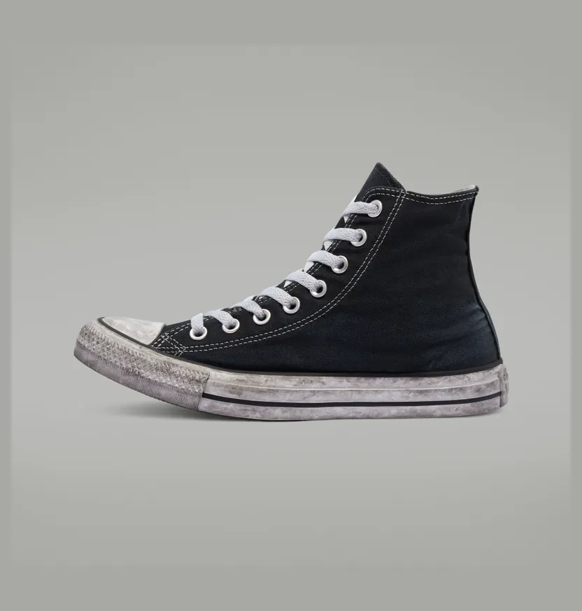 Converse Chuck Taylor All Star Canvas Smoke Zwart/zwart/wit