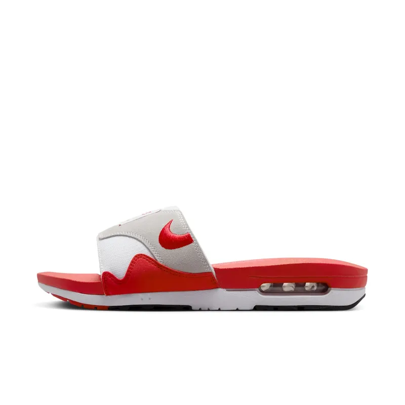 Nike Air Max 1 Slide White University Red (DH0295-103)