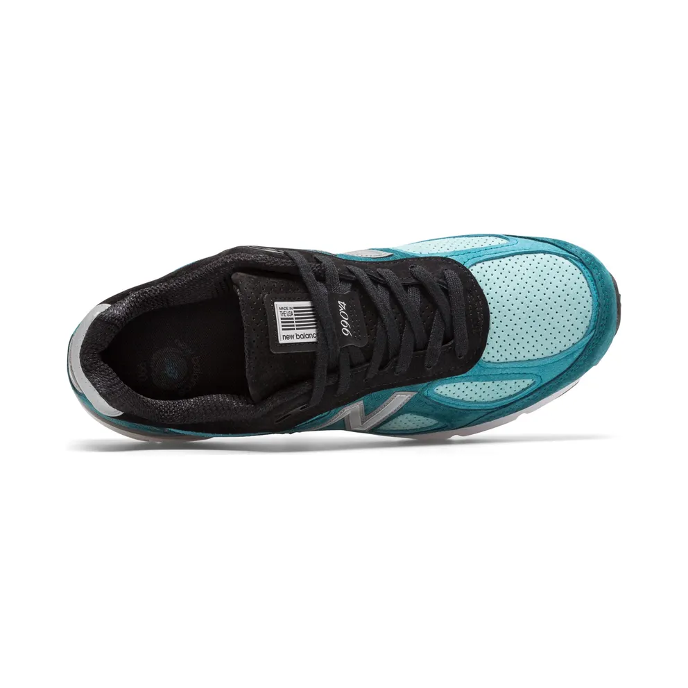 New Balance 990v4 Moroccan Blue Moroccan Blue/Dark Cyan (M990DM4)