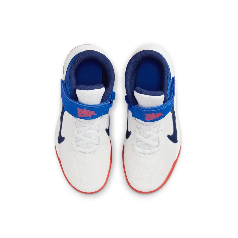 Nike Team Hustle D 10 FlyEase Younger Kids’ Easy On/Off White (DD7302-103)