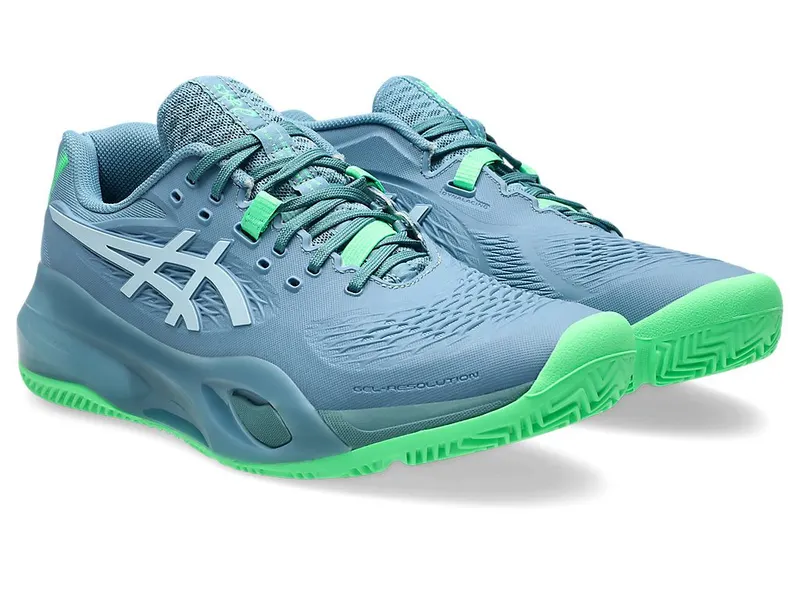 ASICS GEL-RESOLUTION X PADEL “Saba Blue / Cool Grey” (1041A492-403)