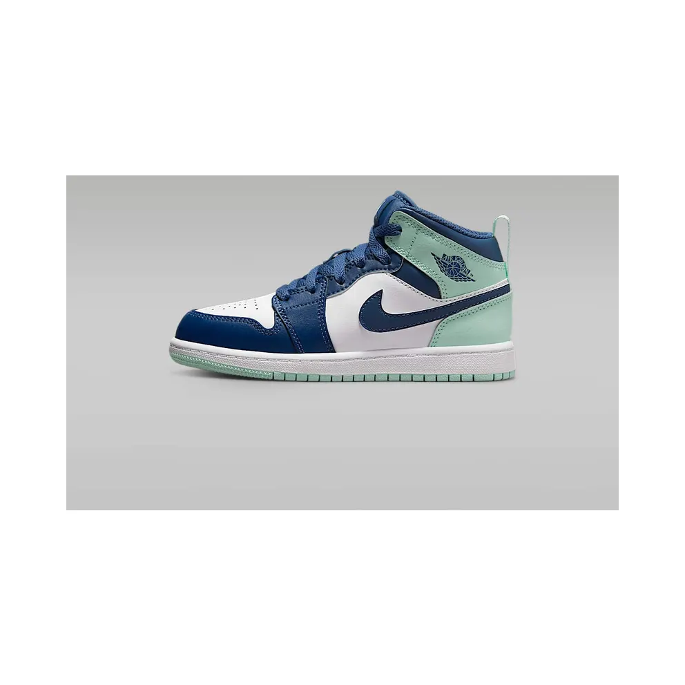 Air Jordan 1 Mid Mystic Navy Mint Foam (PS) (640734-413)