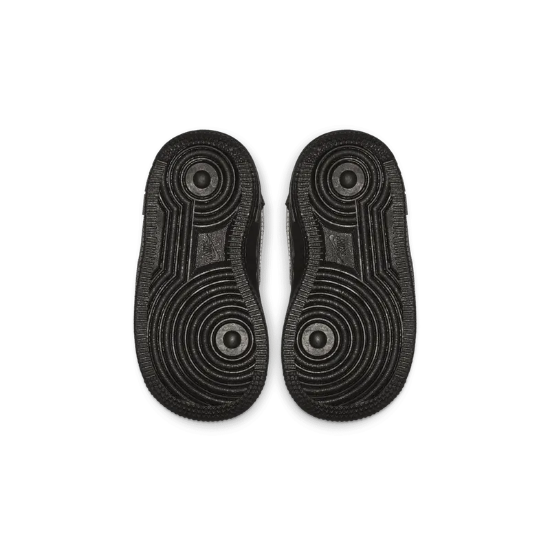 Nike x Off White Air Force 1 Low Black Kids (2018) (BV0853-001)