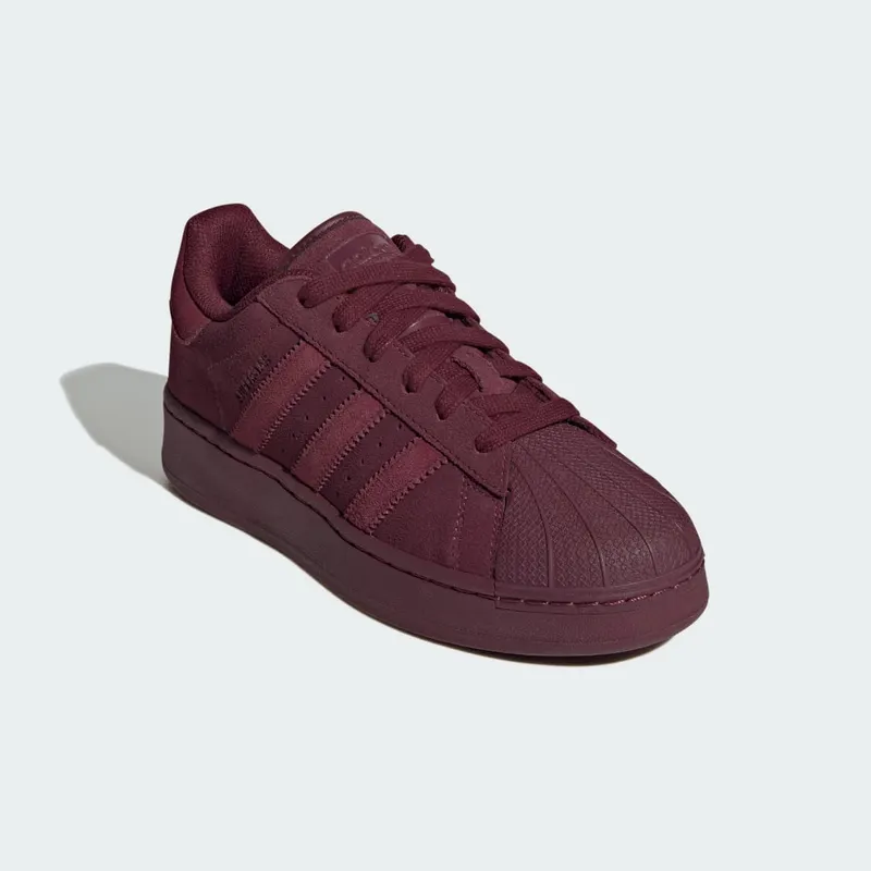 adidas Superstar XLG Maroon / Crystal White / Maroon (IE7377)