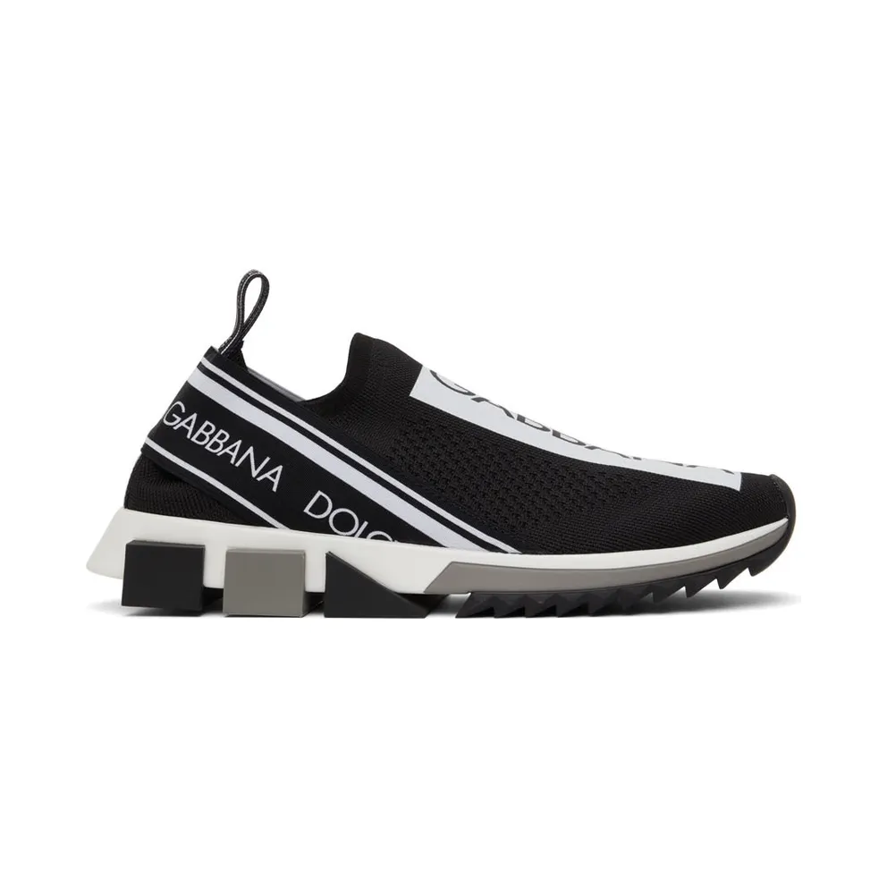 Dolce and Gabbana Black Sorrento Sneakers (CS1713 AH677)
