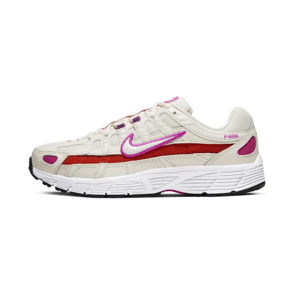 Nike P-6000 Essential ‘Pale Ivory Team Orange’ “Pale Ivory / Fire Pink / Team Orange / White” (CW1351-100)