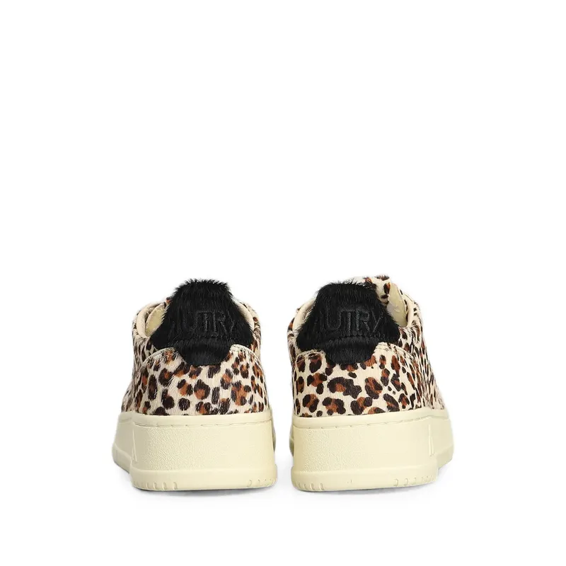 Autry Aulw-JA04 Medalist Leopard-print “Brown/Neutrals” (AULW JA04)