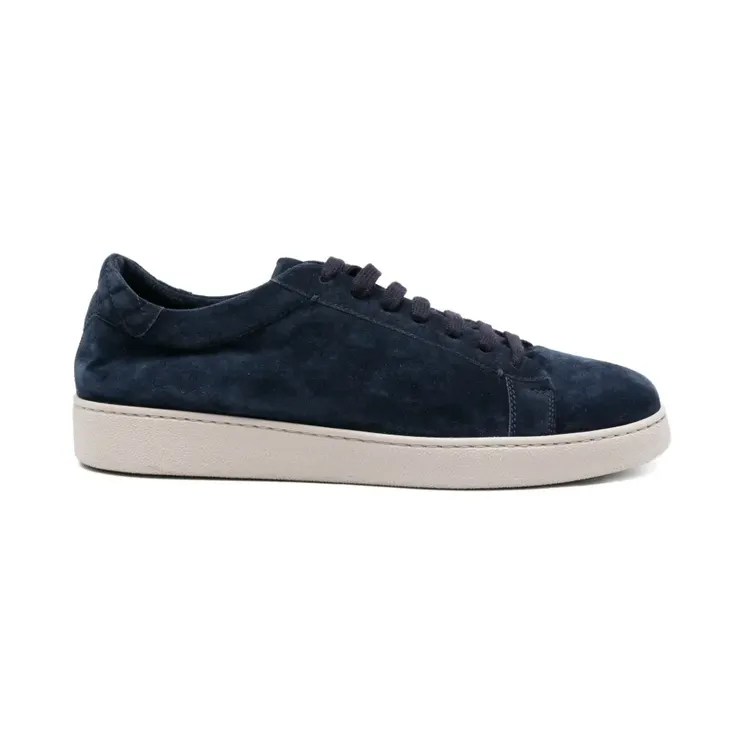 Eleventy aus Wildleder “Blue” (M77SCAM18SCA0M017)