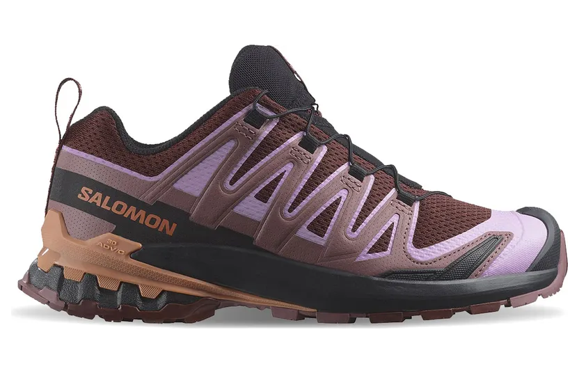 Salomon XA Pro 3D V9 Rum Raisin Orchid Bouquet Canyon Clay