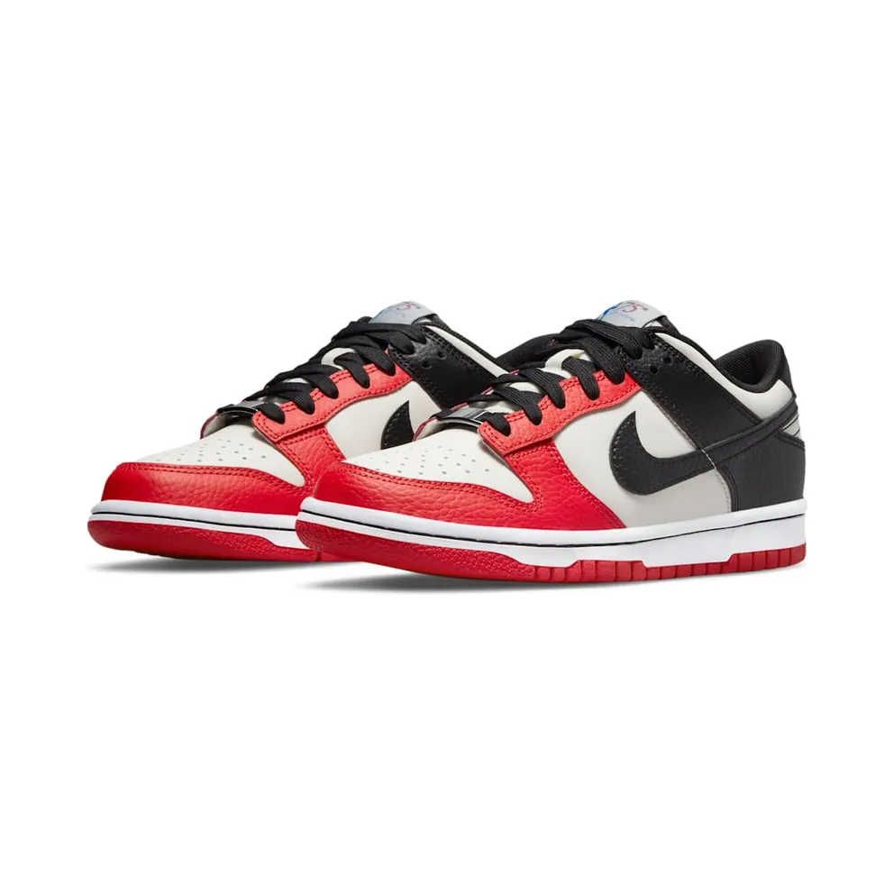 Nike Dunk Low EMB NBA 75th Anniversary Chicago (GS) (DO6288-100)