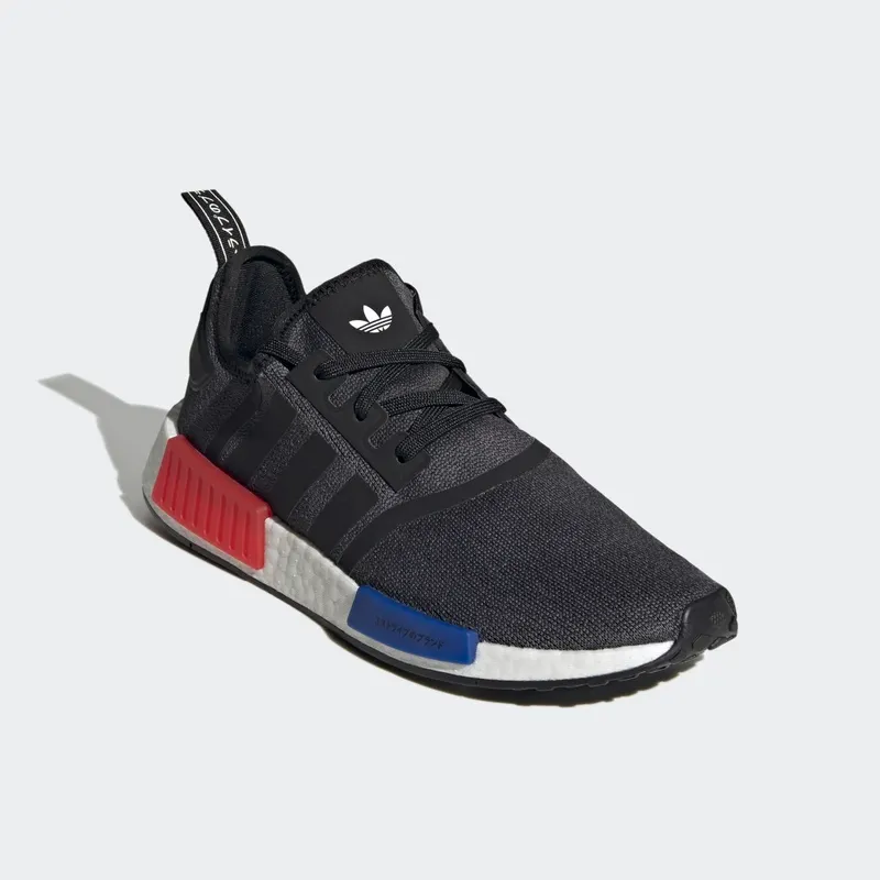 Adidas NMD_R1 Core Black / Semi Lucid Blue / Glory Red (HQ4452)