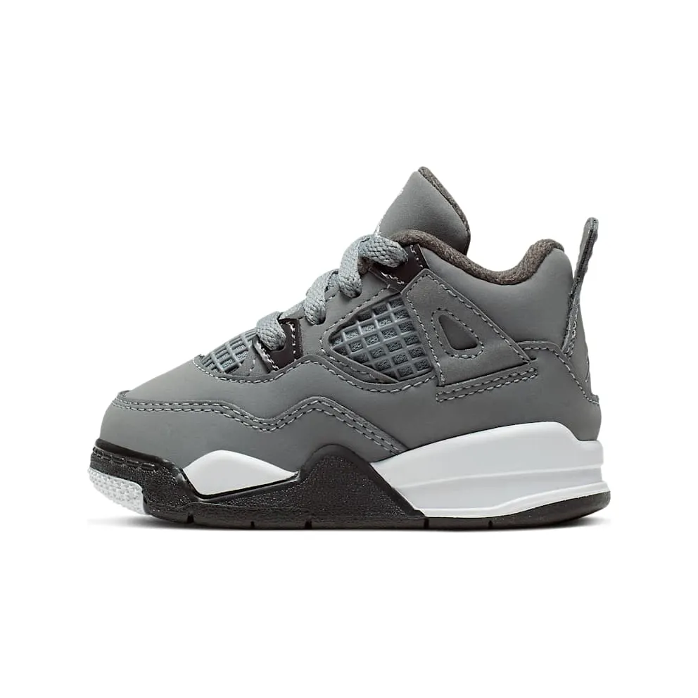Air Jordan Nike AJ IV 4 Retro ‘Cool Grey’ (Toddler) (2019) (BQ7670-007)