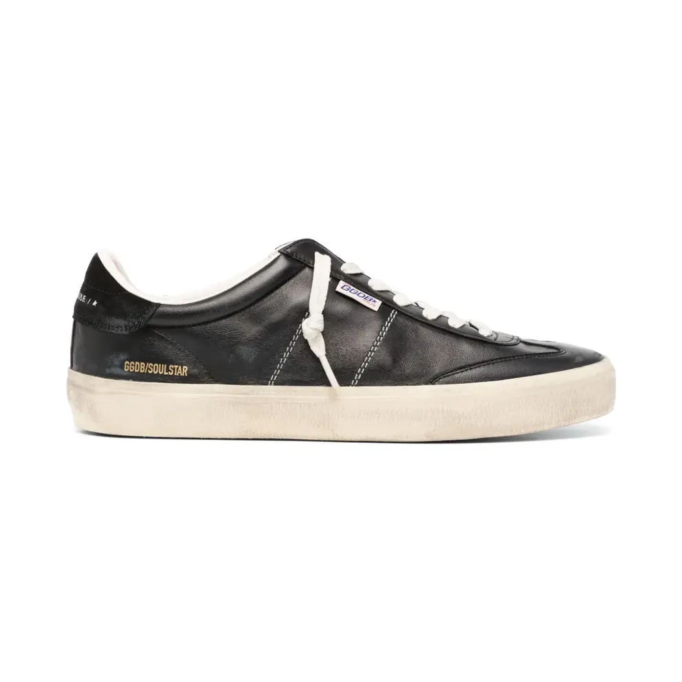 Golden Goose Soul Star Wildleder-Sneakers – Schwarz (GMF00464F005050)