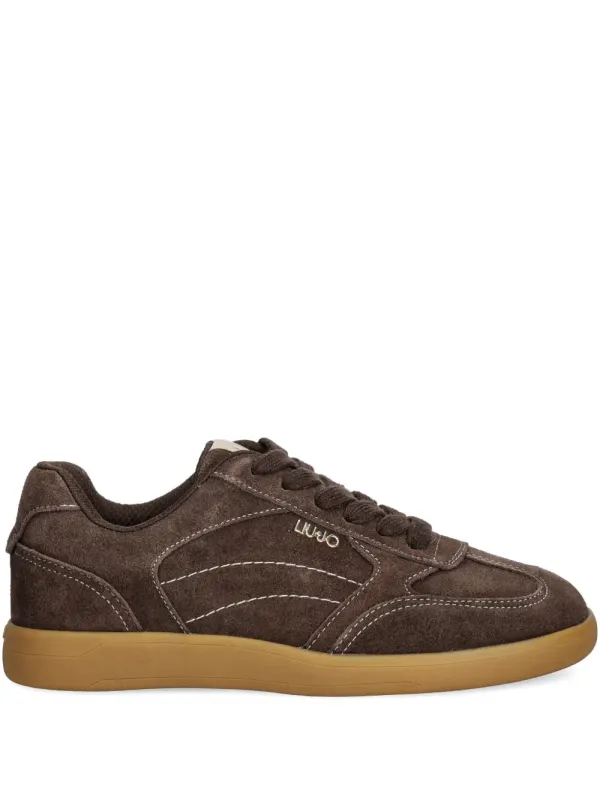 LIU JO Sneakers met gestikt detail – Bruin (BF5069PX002S3830)