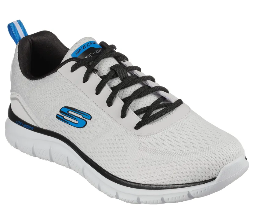 Skechers Track – Ripkent – Wit / Zwart – “Wit” (232399 WBK)