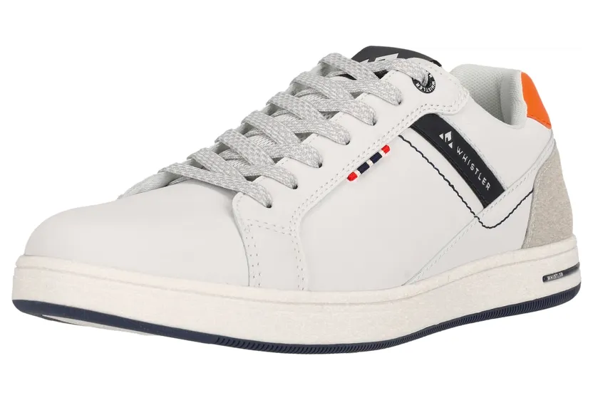 Whistler sneaker Lichtgrijs / Oranje / Zwart / Wit (W242345-1002)