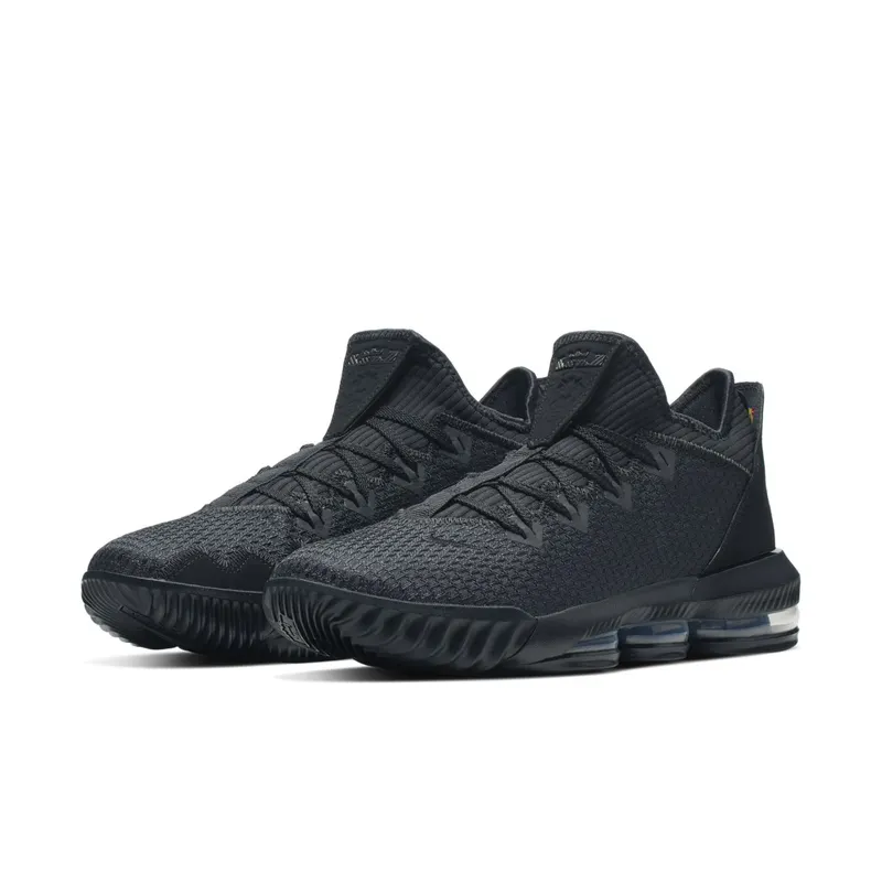 Nike LeBron 16 Low Triple Black Black/Black-Black (CI2668-002)