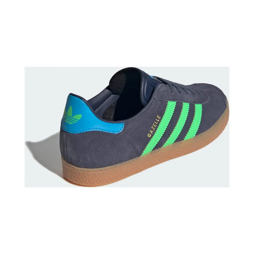 adidas Gazelle Shadow Navy Screaming Green (IH6466)
