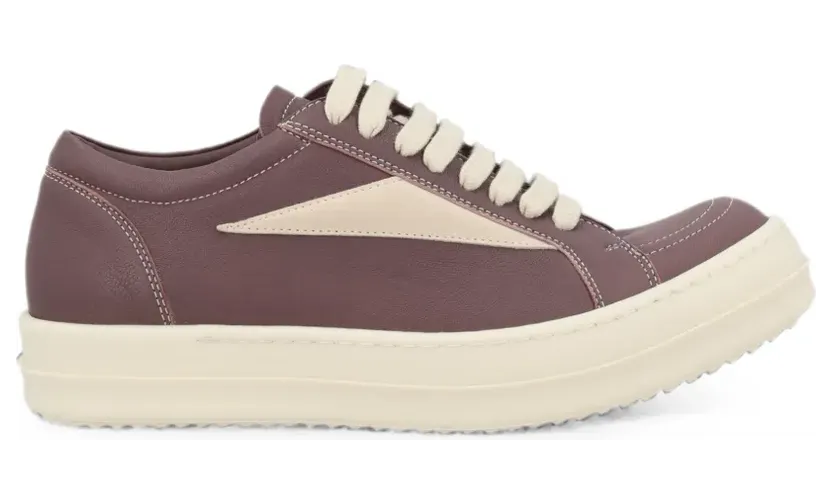 Rick Owens lace-up leather “Purple” (RP02F5888LGYLVS86)