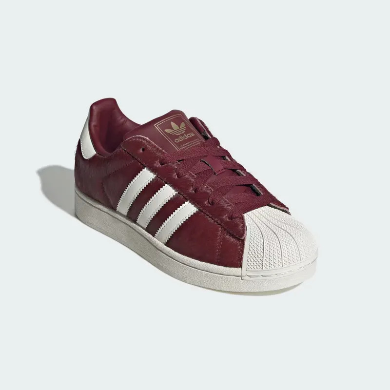Adidas SUPERSTAR II Shadow Red / Off White / Gold Metallic (KJ7696)