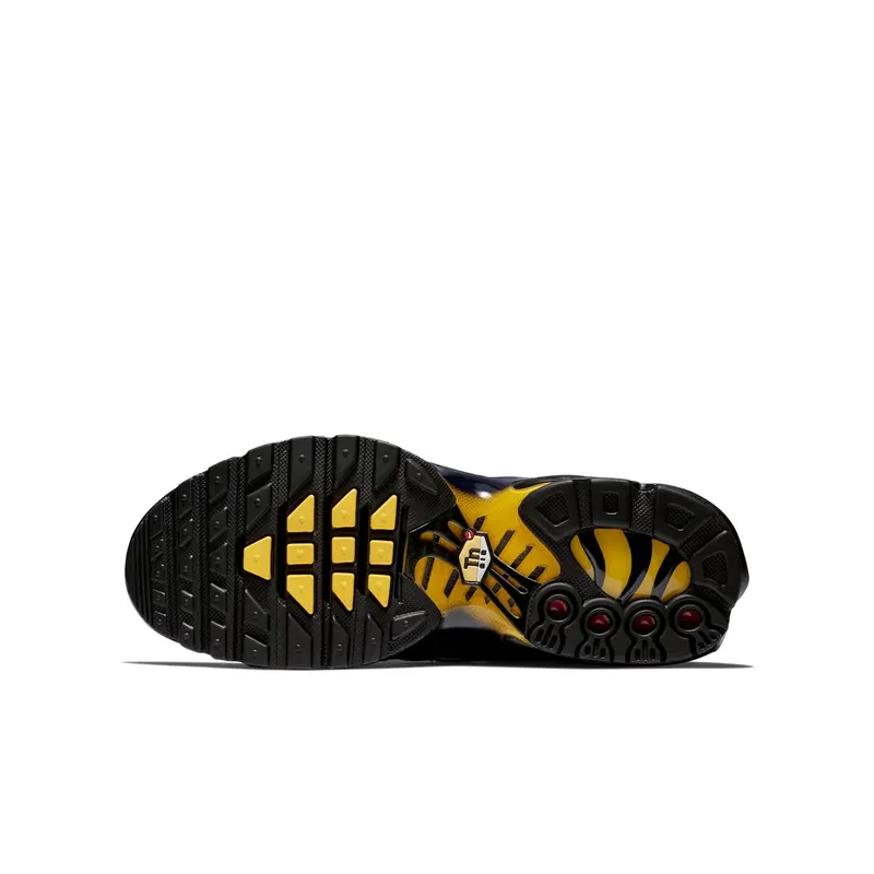 Nike Air Max Plus Vivid Sulfur GS Black/Yellow/White (655020-057)