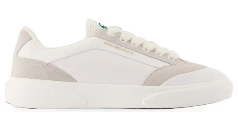 Casablanca Del Mar gebroken witte sneakers (ASNK02501M)