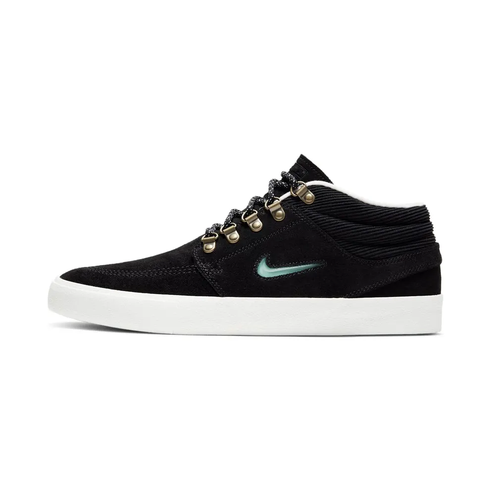 Nike SB Zoom Stefan Janoski Mid Premium Skateboardschuh – Schwarz Schwarz (CZ0451-001)