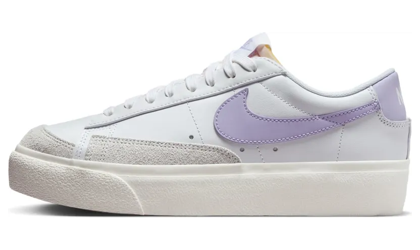 Nike Blazer Low Platform White Sail Lilac Bloom (DJ0292-114)