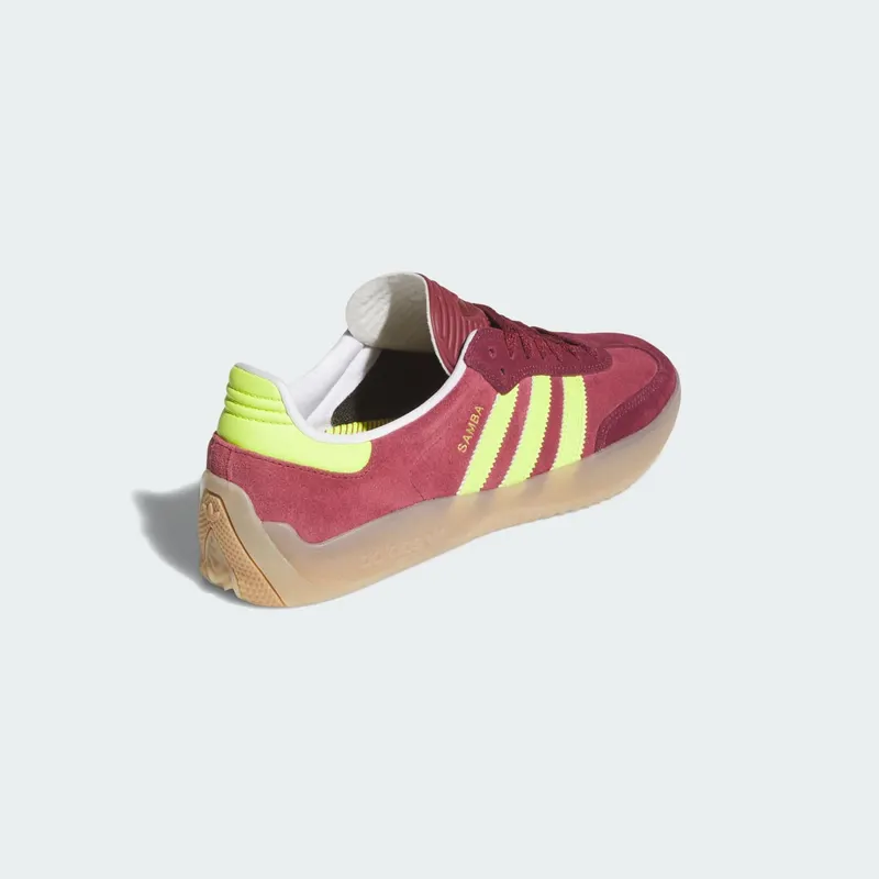 Adidas PUIG SAMBA Maroon / Semi Solar Yellow / Shadow Red (KK3742)