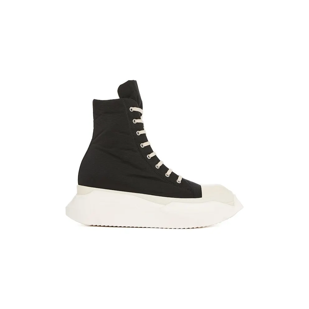 Rick Owens DRKSHDW Strobe Abstract High Cotton Nylon Black Milk (DU02B4840 MU 911)