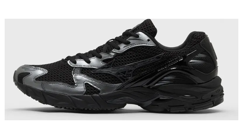 Mizuno Wave Rider 10 Black Metallic Gray