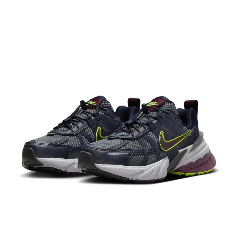 Nike V2K Run ‘Luminous’ Obsidian/Volt/Cool Grey/Night Maroon (FV6602-400)