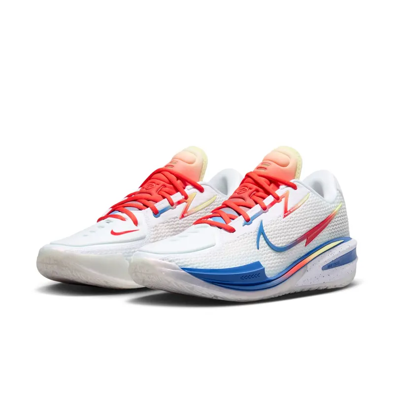 Titan x Nike Zoom GT Cut – “White / Star Blue / Chile Red / Luminous Green / Aluminum / Metallic Silver” (IU0779-100)